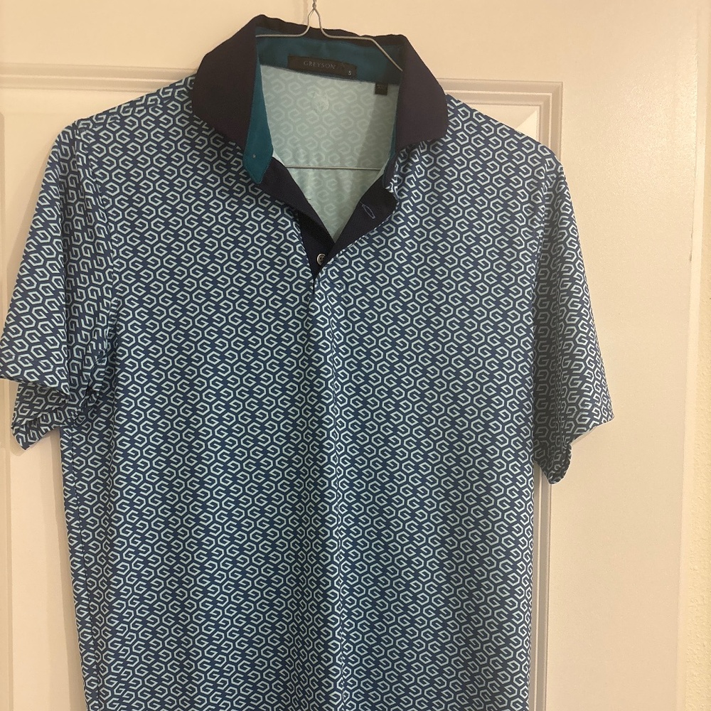 Greyson golf polo size Small